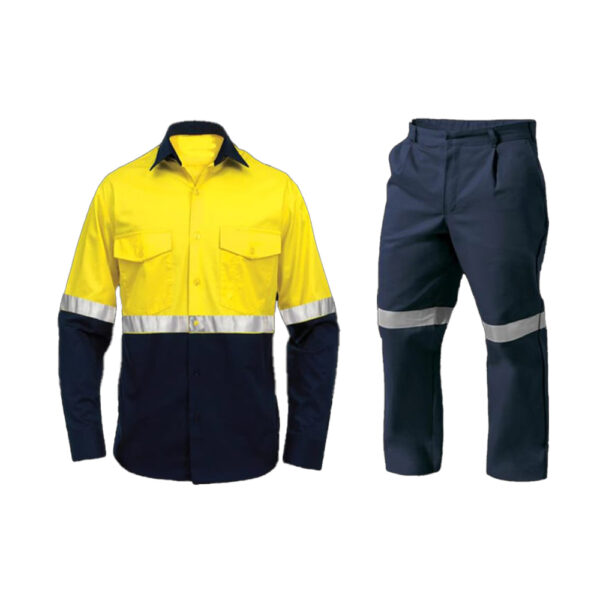 Yellow – Navy Workwear
