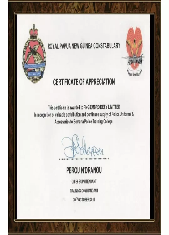 ROYAL PAPUA NEW GUINEA CONSTABULARY