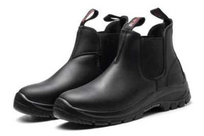 Black Wings Safety Boots: Slip-on - Image 7