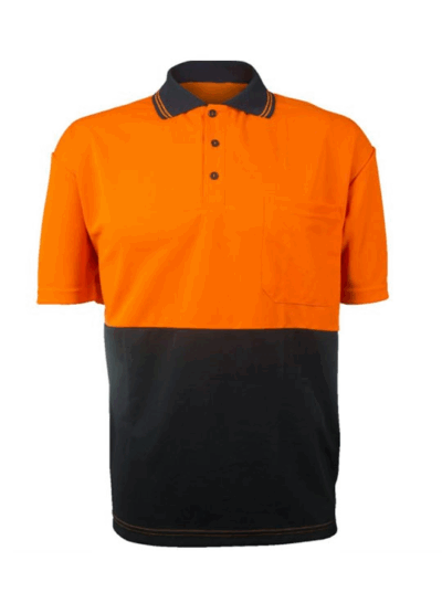 Proman Orange navy Short sleeve