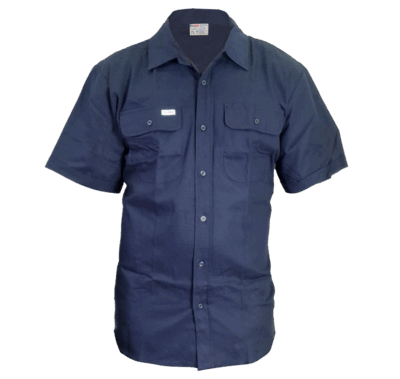Navy Short Sleeve